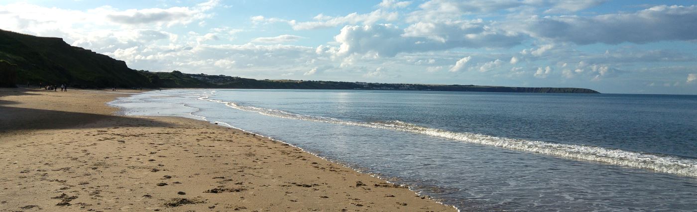 Looking towards Filey Brigg